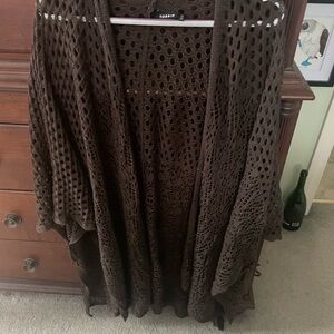 Torrid Brown Women's Sweater LIKE NEW. One Size